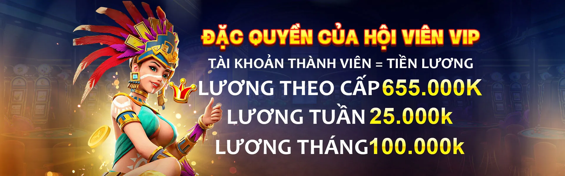 Hình ảnh chương trình VIP độc quyền của 368bet
